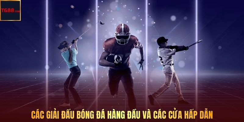 Các giải đấu bóng đá hàng đầu và các cửa hấp dẫn