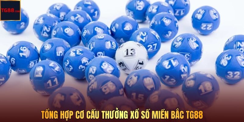 Tổng hợp cơ cấu thưởng xổ số miền Bắc TG88