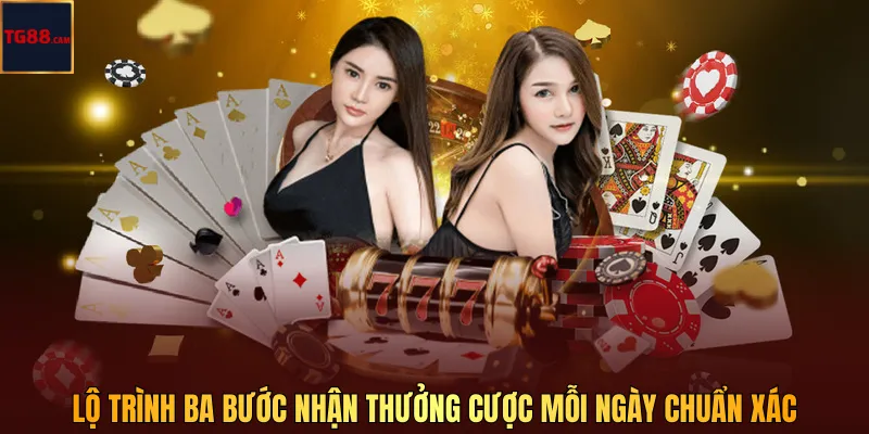 Lộ trình ba bước nhận thưởng cược mỗi ngày chuẩn xác